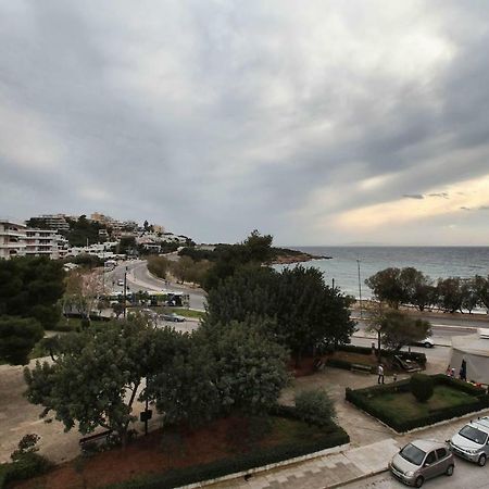Seaside Renovated Top Floor Apartment Saronida Bagian luar foto